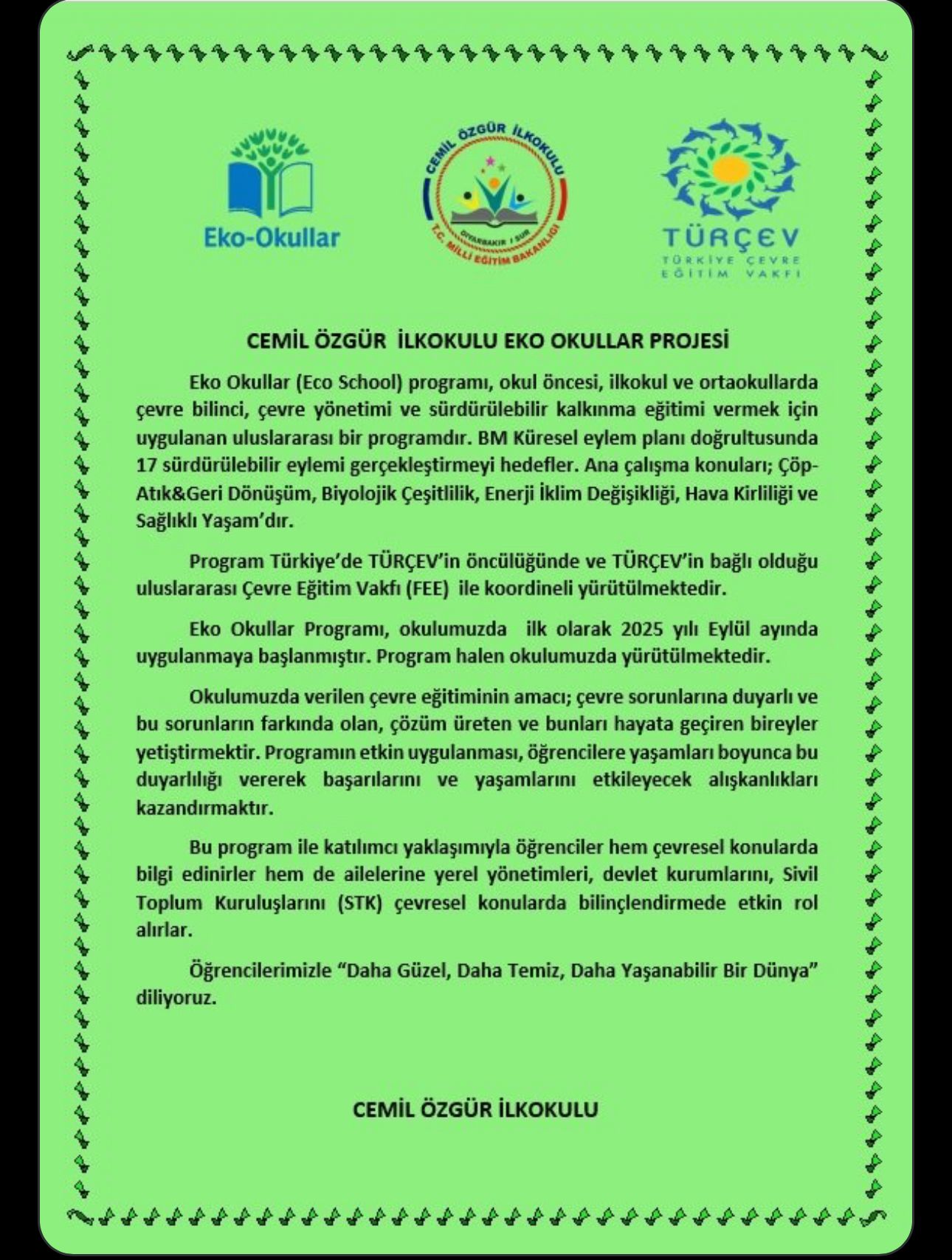 Ulusal/Uluslararası Projeler